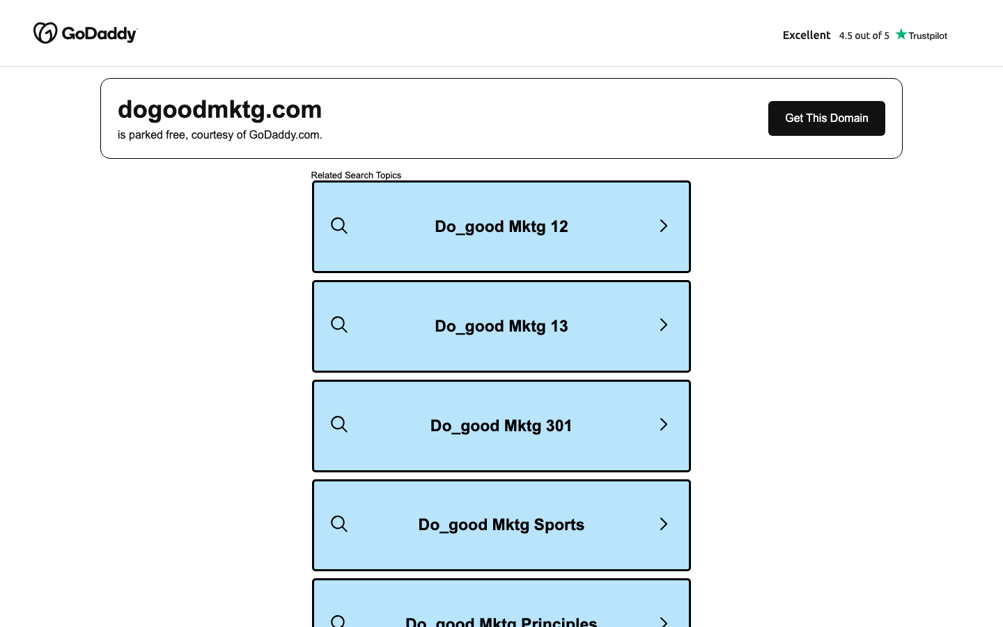 Do Good Marketing