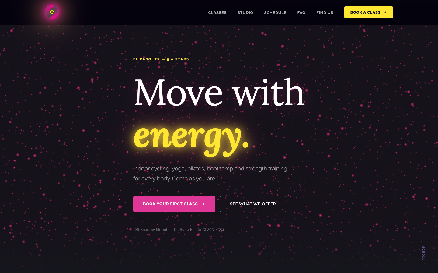 Energy By Nanea — El Paso boutique fitness studio