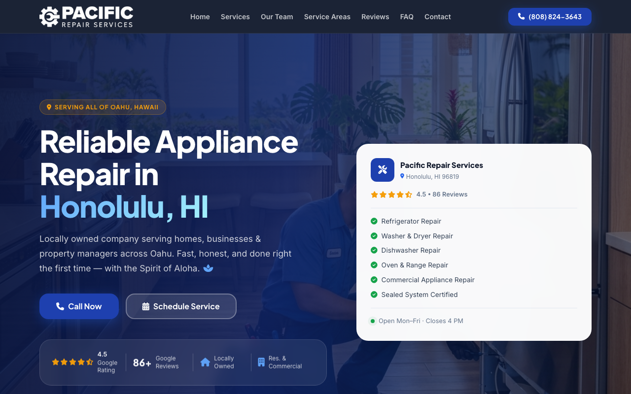 Pacific Repair Services